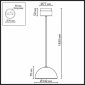Подвесной светильник Odeon Light Lulu 5452/6L