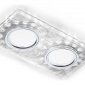 Встраиваемый светодиодный светильник Ambrella light Led S234/2 W/CH/WH