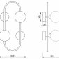 Бра Inversion FR5233WL-02BS