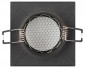 Светильник встраиваемый алюминиевый ЭРА KL110 BK под лампу MR16 GU5.3 черный матовый Б0061530