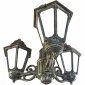 Уличный подвесной светильник Fumagalli Sichem/Anna 3L E22.120.S30.BYF1R