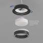 Точечный светильник Denkirs NIKO DK2100-BK