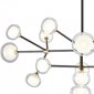 Подвесная люстра DeLight Collection Nabila 10101P/10 black/gold