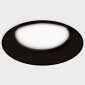 Встраиваемый светодиодный светильник Italline IT06-6013 black 4000K