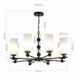 Подвесная люстра ST-Luce AURORA SL2003.403.08