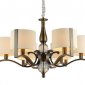 Подвесная люстра 31300 31305+1/C black brass