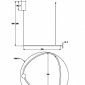 Подвесной светильник Maytoni Glint MOD072PL-L36B3K
