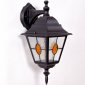 Настенный фонарь Oasis Light уличный QUADRO M lead GLASS 79902MlgY Bl