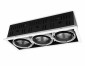 Встраиваемый светодиодный светильник Ambrella light Cardano T813 BK/CH 3*12W 4200K