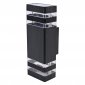 Настенный светильник уличный  UUL-S18A 2x60W/E27 IP65 BLACK