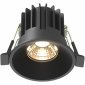 Точечный светильник Maytoni Round DL058-7W3K-B