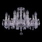 Подвесная люстра Bohemia Ivele Crystal 1410/8/195/Ni/V0300