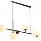 Подвесной светильник iLamp Golden 9136P/6 BK-WH