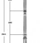 Наземный фонарь Oasis_Light GLOBO S 88210SA/E7 Bl