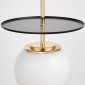 Подвесной светильник Lumina Deco Dalton LDP 7014-1 GD+BK