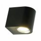 Светильник садово-парковый Feron.ONE DH014-P,на стену, GU10 220-240V, черный пластик 51543