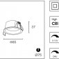 Точечный светильник DeLight Collection DB85 DB8503NR