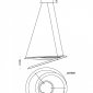 Подвесная люстра MyFar Victory MR1132-PL