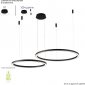 Подвесной светодиодный светильник Crystal Lux Fortuna SP123W Led Black
