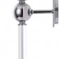 Бра Crystal Lux Mirabella AP1 Chrome/White