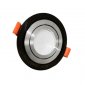 Встраиваемый светильник Lumina Deco Duka LDC 8062-JP-D90 BK+SL