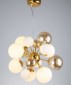 Подвесная люстра Lumina Deco Galaksida LDP 8565-10/16 GD+TEA
