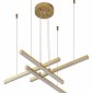 Подвесная люстра Indigo Paralleli 14017/4P Gold