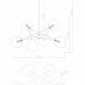 Потолочная люстра Freya Bumble FR5144PL-06W