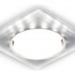 Встраиваемый светильник Ambrella light GX53 LED G215 CH/WH