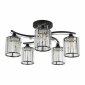 Потолочная люстра Arte Milano AMALFI-327103 327103/5 BK+CR
