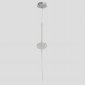 Светильник подвесной Crystal Lux GLASS SP3W LED CHROME