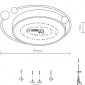 Потолочный светильник  435-307-02
