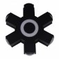 Архитектурная подсветка Reluce 08231-9.2-007U LED4W+6*3W RGB BK