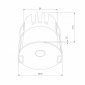 Светильник встраиваемый Elektrostandard a070926