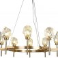 Подвесная люстра DeLight Collection Cornwell BRCH9162-10 antique brass