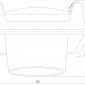 Точечный светильник Conner 25087/LED