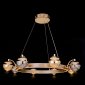 Подвесная люстра Jelly LE7711/8 Gold/Black Chrome