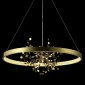 Подвесная люстра Crystal Lux GARDEN SPLED+4 D800 GOLD