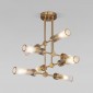 Потолочная люстра Eurosvet Oriens 60166/8 латунь
