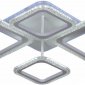 Потолочная светодиодная люстра Reluce 20265-0.3-2+2+1 WT