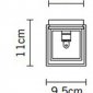 Настенный светильник Fabbian Bijou Quadra D75D0901