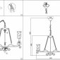 Подвесная люстра ST Luce Ancora SL122.303.08