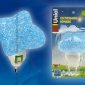 Настенный светодиодный светильник (10334) Uniel DTL-309-Звездочка/Blue/1LED/0,1W