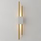 Настенный светильник Crystal Lux Carta CARTA AP6W LED WHITE/BRASS