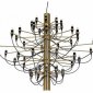 Подвесная люстра Divinare Molto 8030/17 LM-50