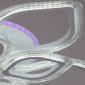 Потолочная светодиодная люстра Reluce 09827-3.3-5+5A WH (RGB)