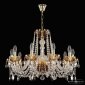 Подвесная люстра Bohemia Ivele Crystal 5402 5402/10/240 G Amber/M-1H