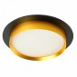 Светильник встраиваемый Feron DL507 потолочный GX53 черный + золото круг 51356