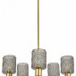 Люстра на штанге Indigo Preda 13025/5R Gold