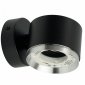 Светильник  настенный Feron HL4598  Barrel DUET 12W, 230V,GX53, черный + хром IP20